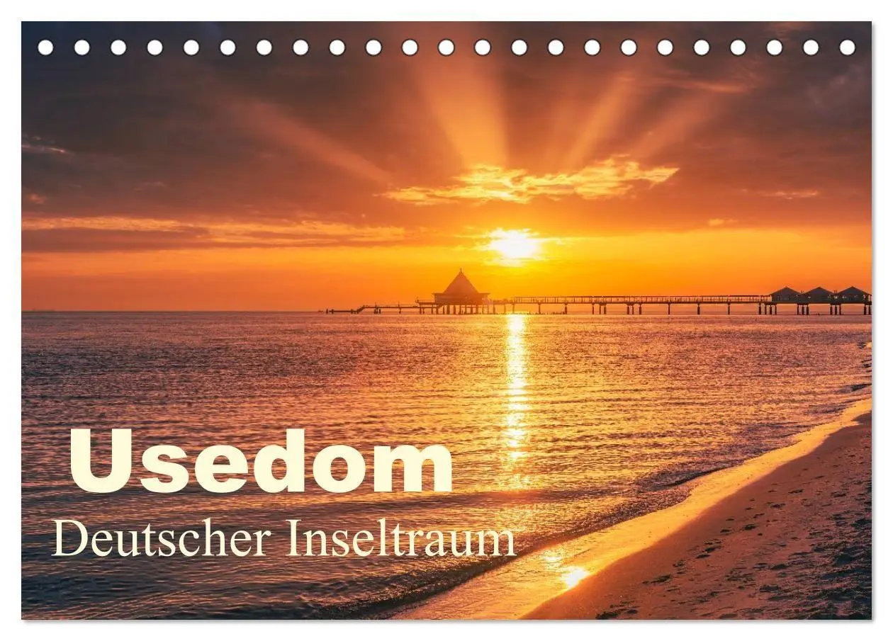 Cover: 9783594269114 | Usedom - Deutscher Inseltraum (Tischkalender 2027 DIN A5 quer),...