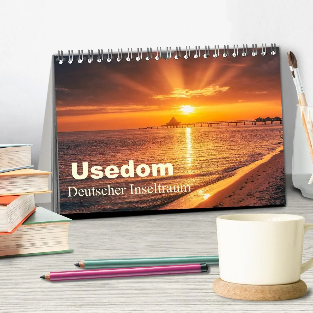Bild: 9783594269114 | Usedom - Deutscher Inseltraum (Tischkalender 2027 DIN A5 quer),...