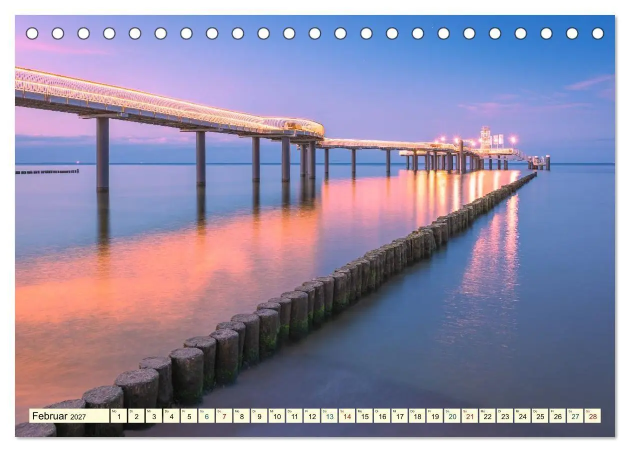 Bild: 9783594269114 | Usedom - Deutscher Inseltraum (Tischkalender 2027 DIN A5 quer),...