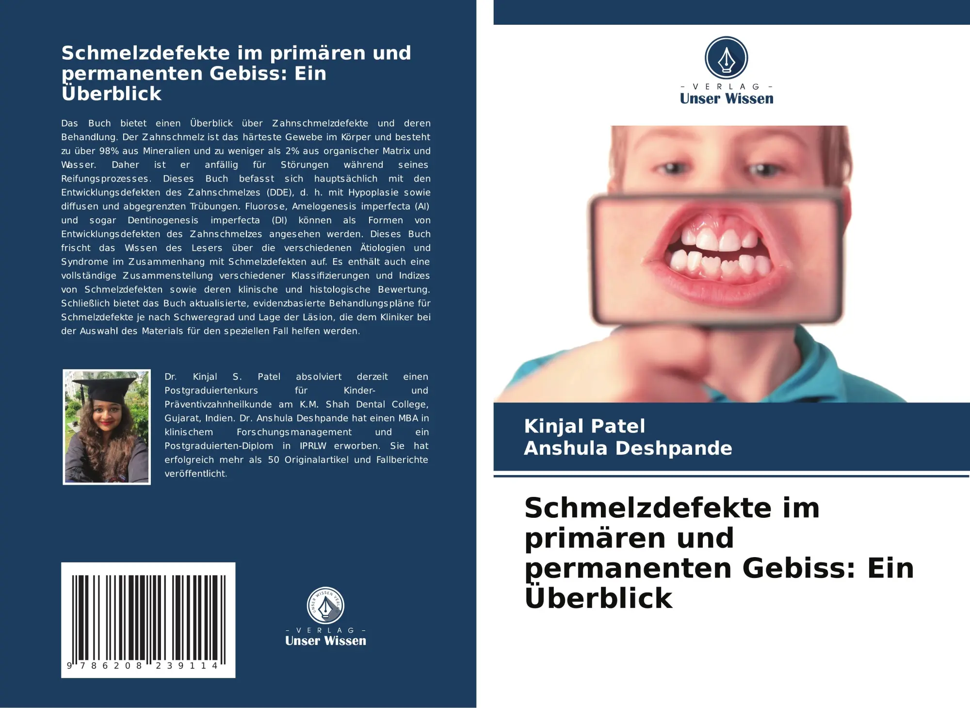Cover: 9786208239114 | Schmelzdefekte im primären und permanenten Gebiss: Ein Überblick
