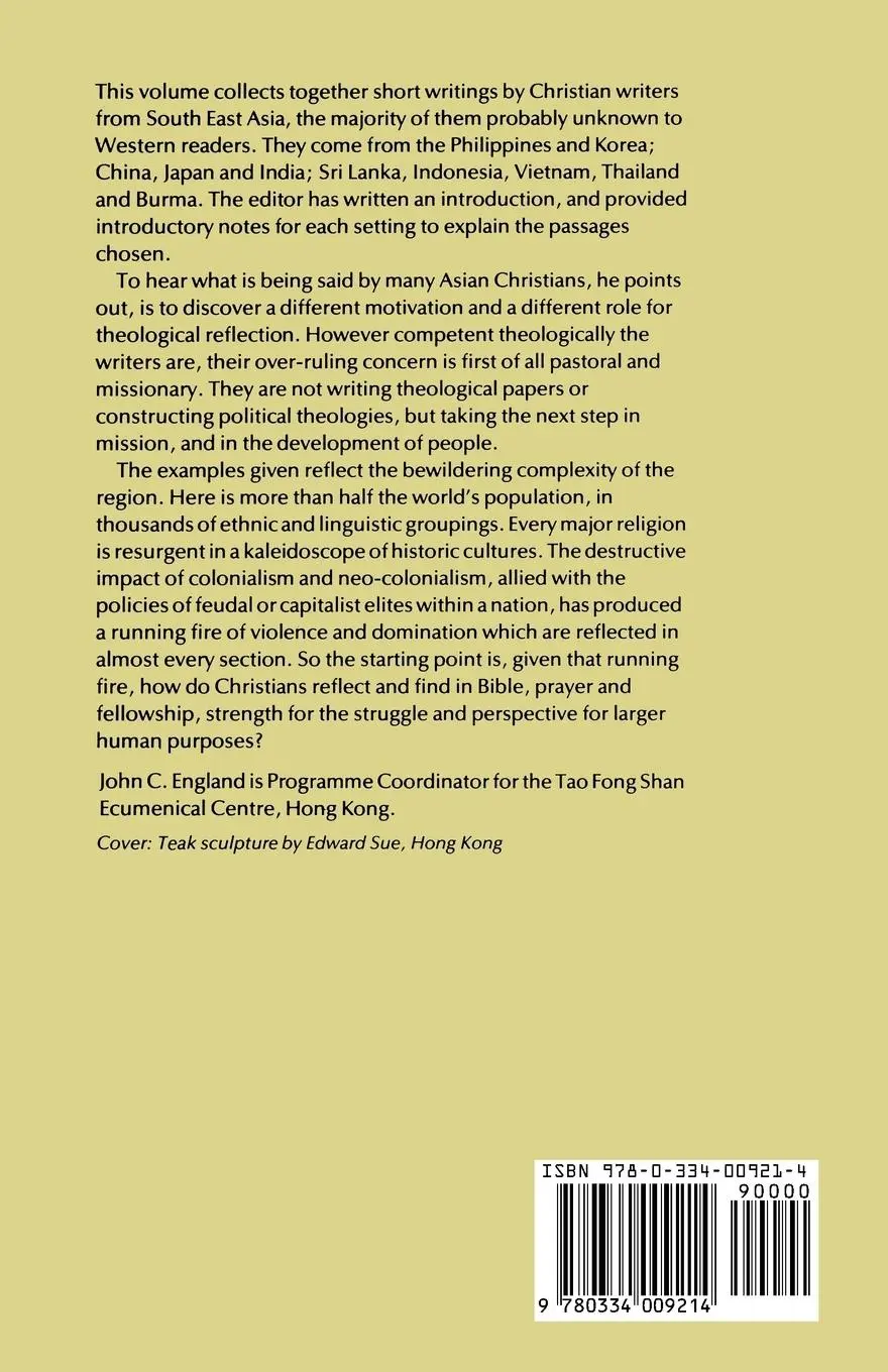 Rückseite: 9780334009214 | Living Theology in Asia | Henry McKeating | Taschenbuch | Englisch
