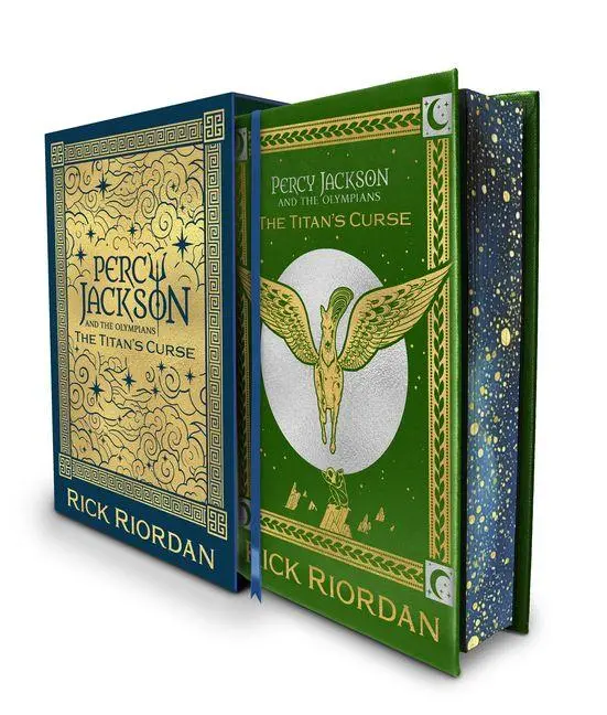 Cover: 9781368119214 | Percy Jackson and the Olympians: The Titan's Curse Deluxe...