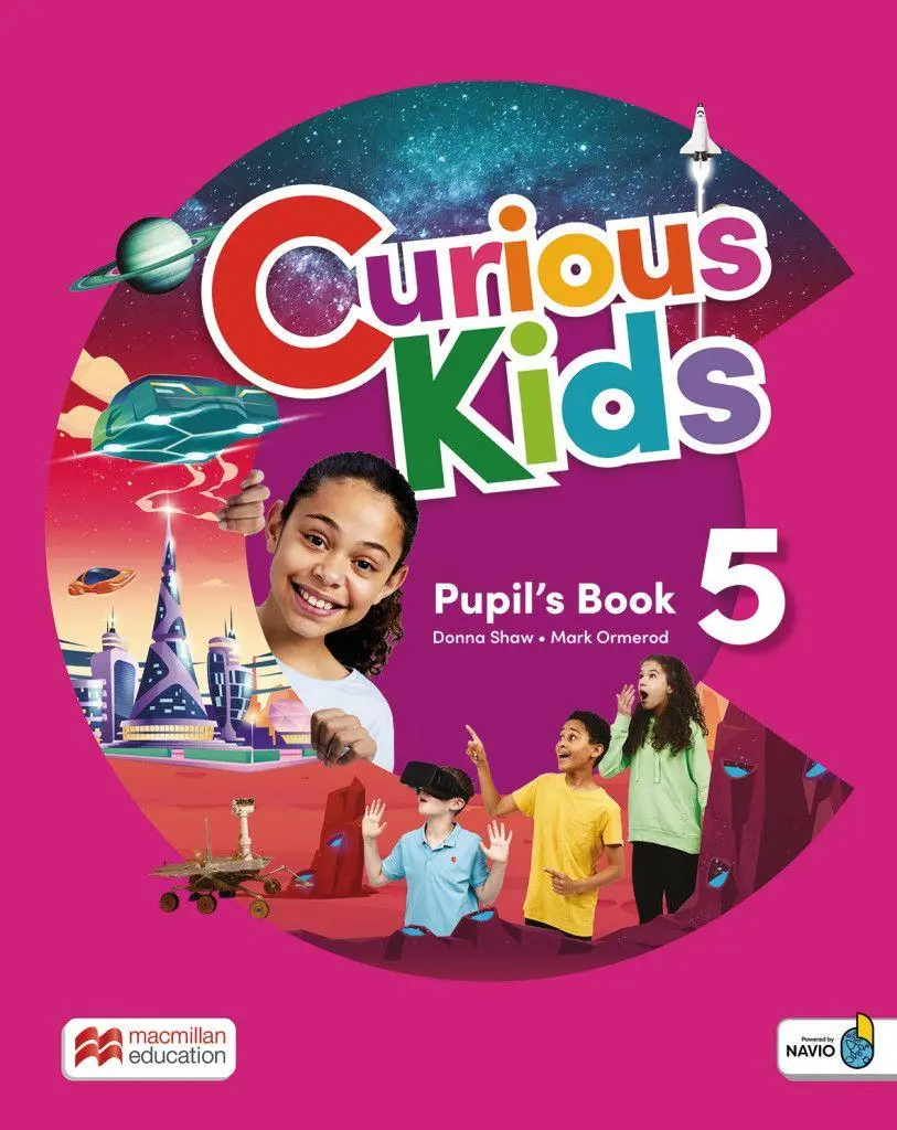Cover: 9783191229214 | Curious Kids 5 | Pupil's Book with Digital Pupil's Book and App | 2024