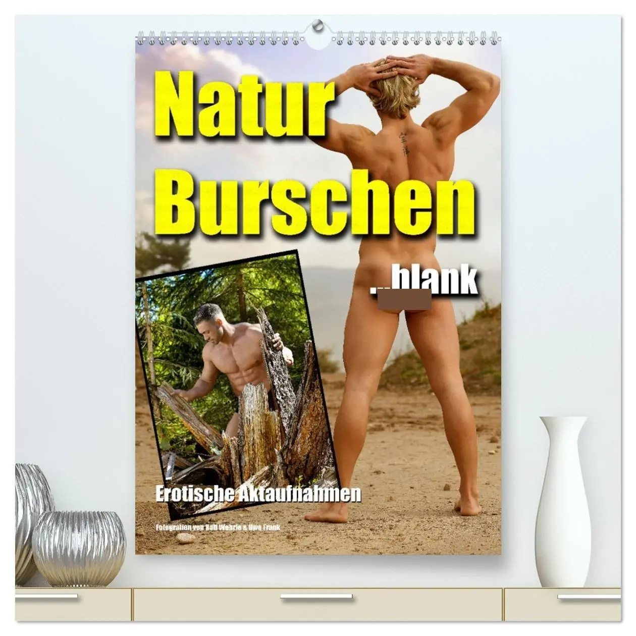 Cover: 9783516349214 | Naturburschen blank (hochwertiger Premium Wandkalender 2026 DIN A2...