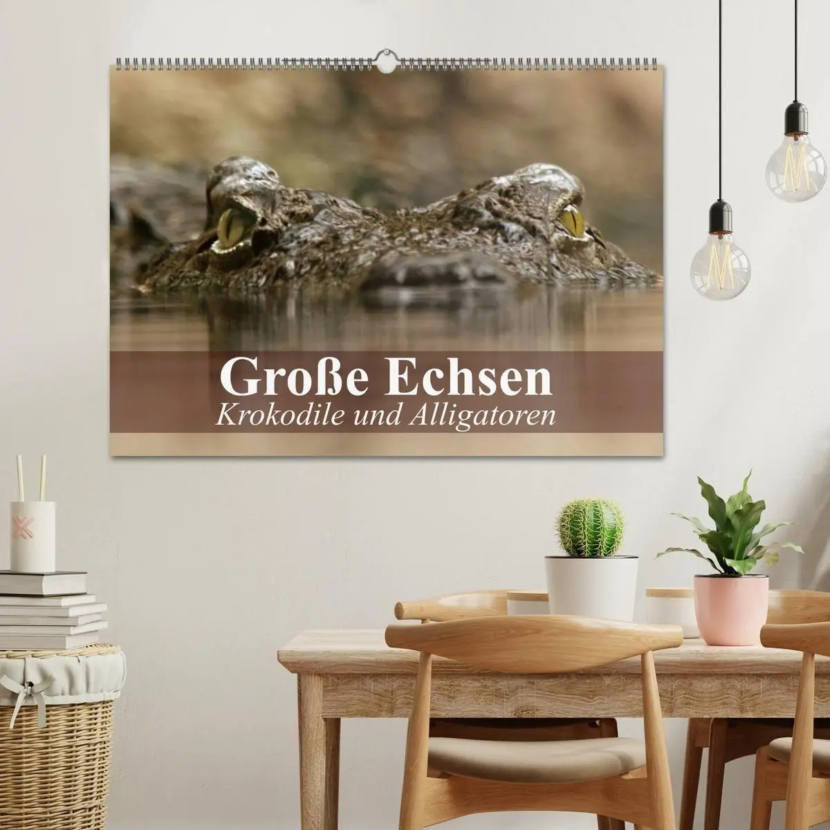 Bild: 9783594019214 | Große Echsen. Krokodile und Alligatoren (Wandkalender 2027 DIN A2...