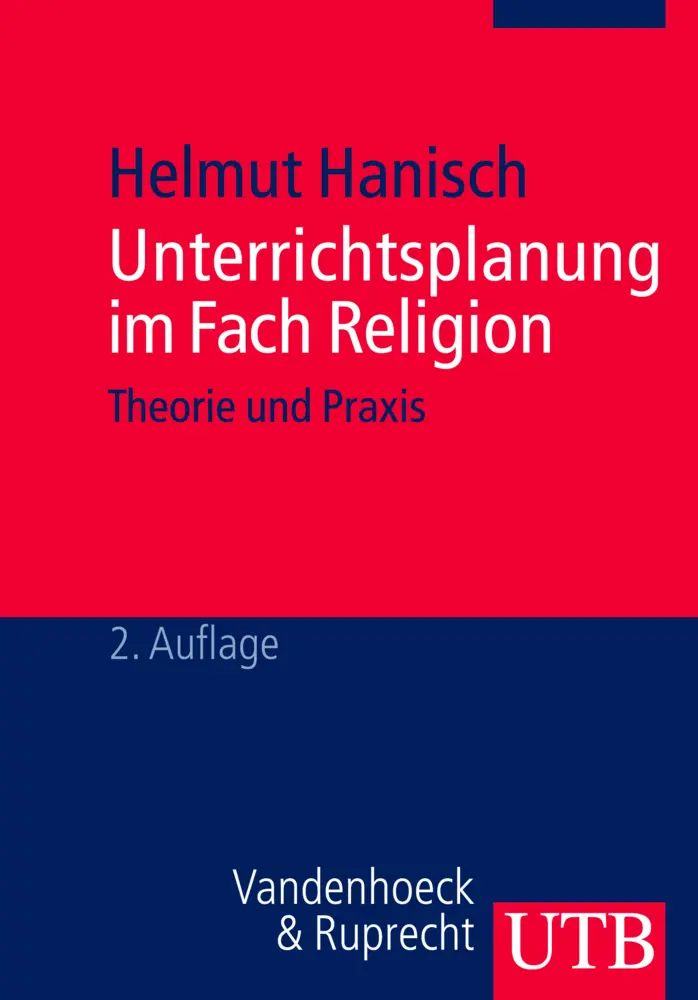 Cover: 9783825229214 | Unterrichtsplanung im Fach Religion | Helmut Hanisch | Taschenbuch