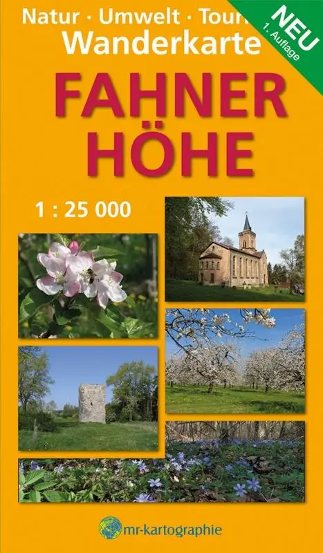 Cover: 9783866369214 | Wanderkarte Fahner Höhe 1 : 25 000 | (Land-)Karte | Deutsch | 2017