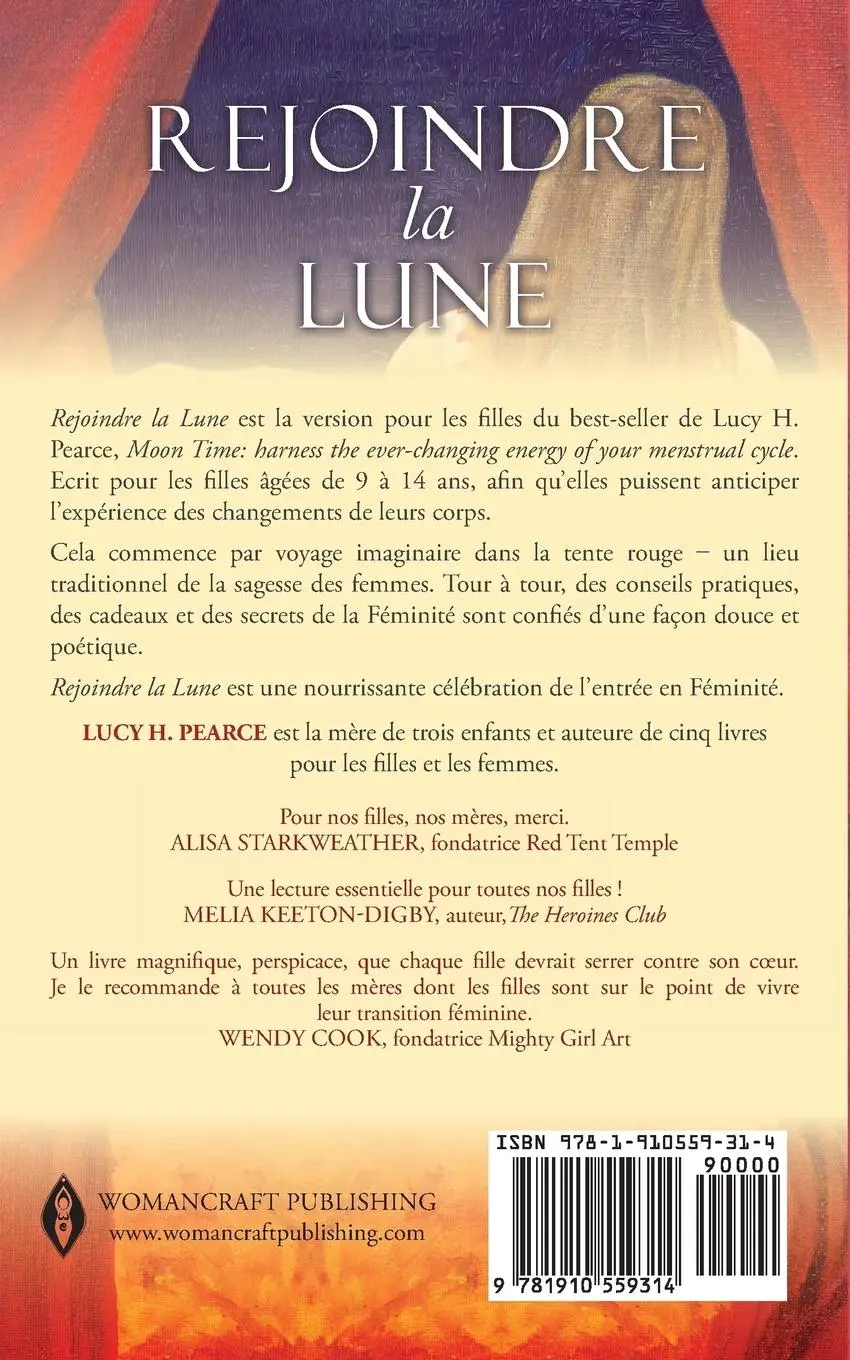 Rückseite: 9781910559314 | Rejoindre la Lune / Reaching for the Moon (French edition) | Pearce