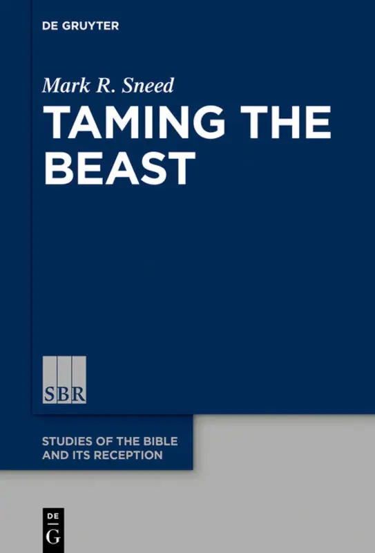 Taming the Beast - Mark R Sneed Gebunden