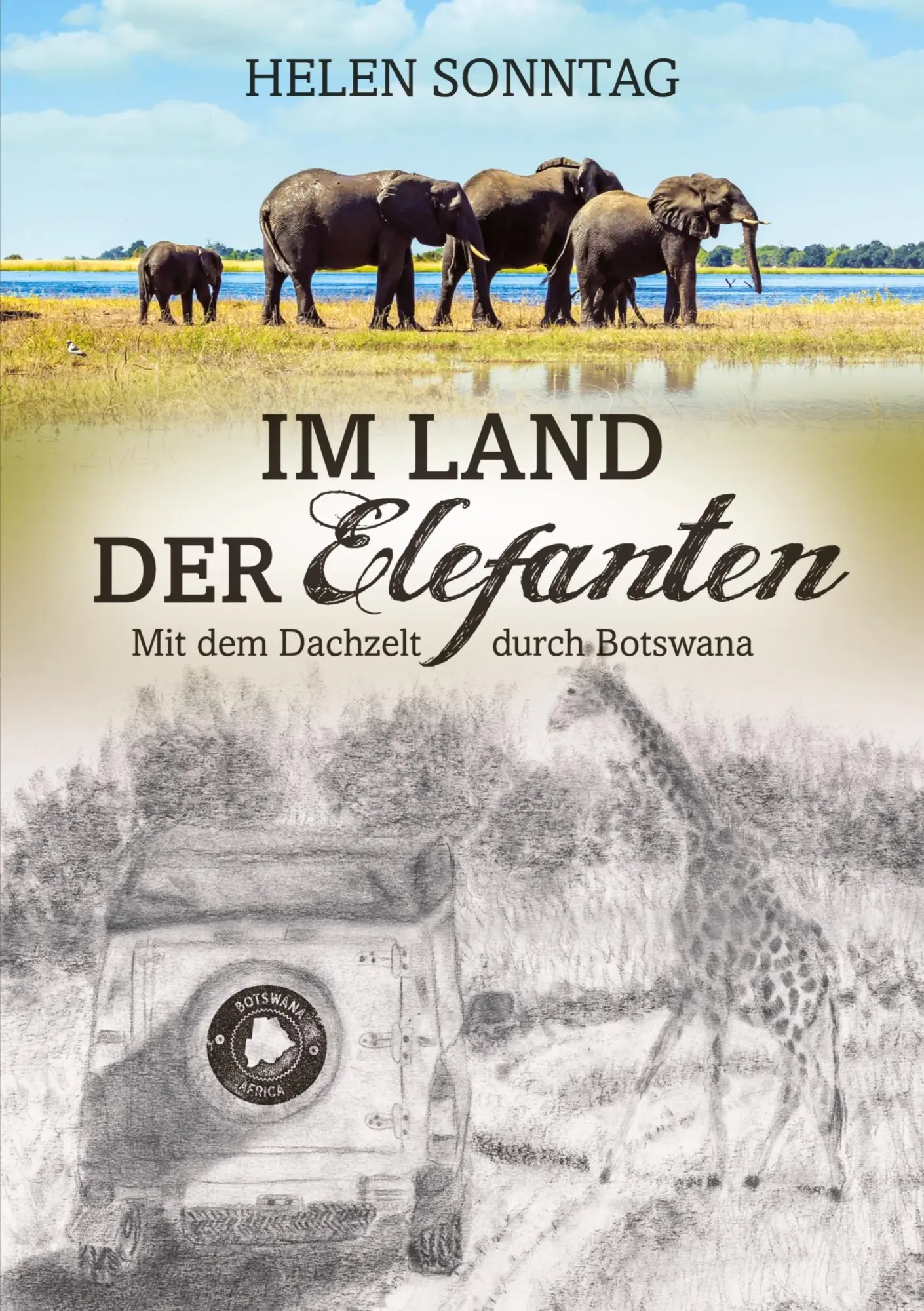 Cover: 9783347599314 | Im Land der Elefanten ¿ Mit dem Dachzelt durch Botswana | Sonntag