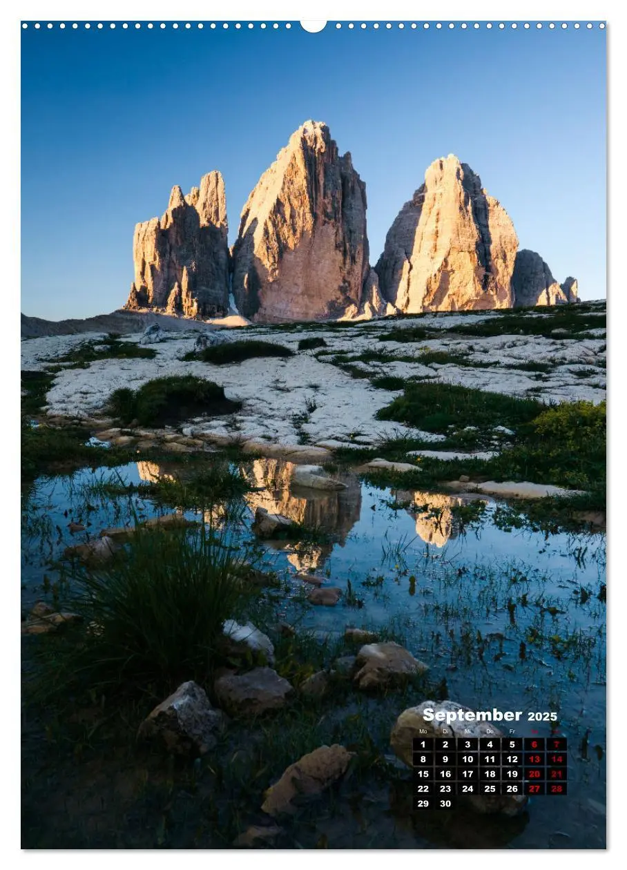 Bild: 9783435919314 | Dolomiten - Reise um die bleichen Berge zu entdecken (Wandkalender...
