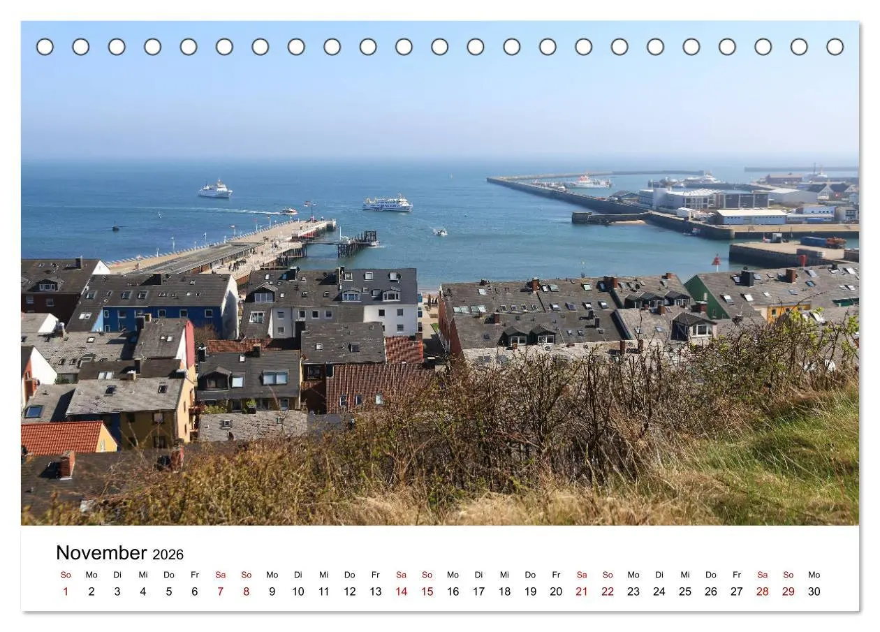 Bild: 9783457869314 | Deutsche Hochseeinsel Helgoland (Tischkalender 2026 DIN A5 quer),...
