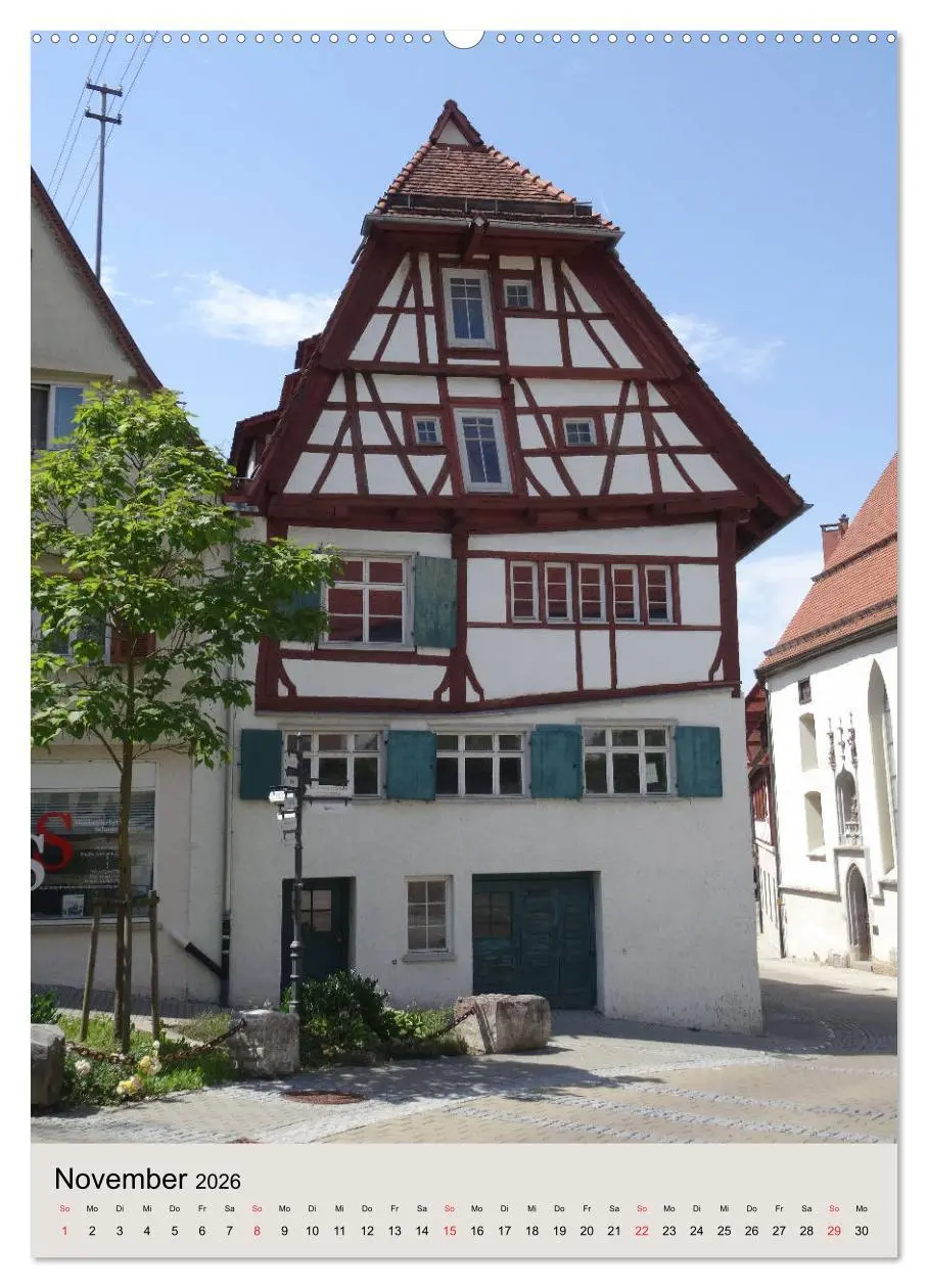 Bild: 9783516409314 | Fachwerkhäuser - schmal, krumm, schief (Wandkalender 2026 DIN A2...