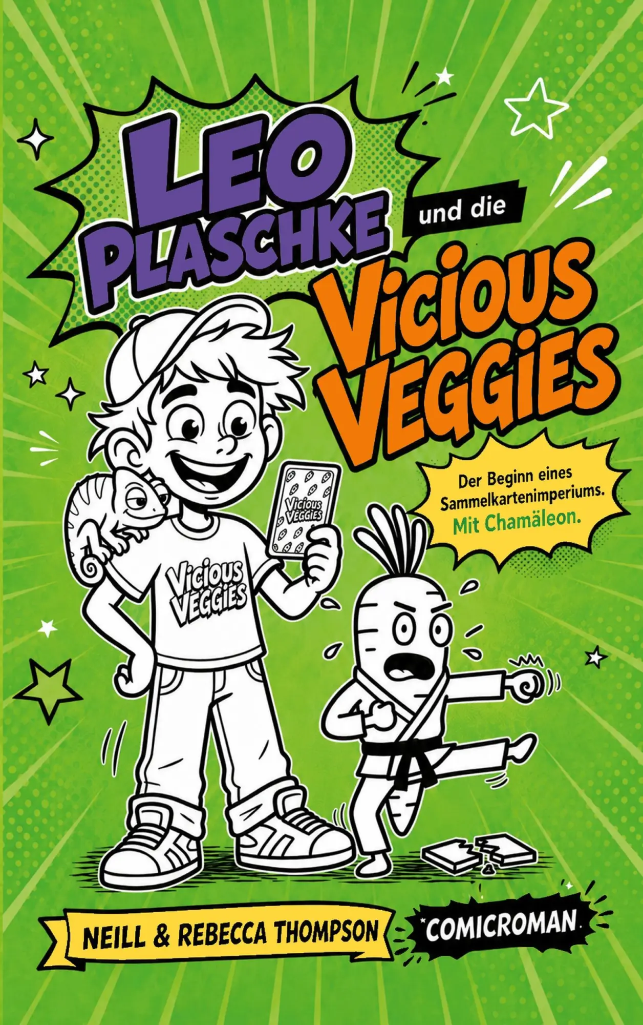 Cover: 9783696389314 | Leo Plaschke und die Vicious Veggies. | Neill Thompson (u. a.) | Buch