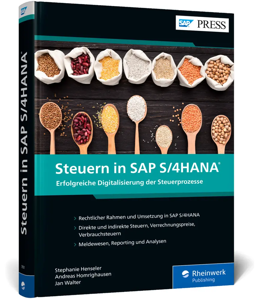 Cover: 9783836279314 | Steuern in SAP S/4HANA | Stephanie Henseler (u. a.) | Buch | 452 S.