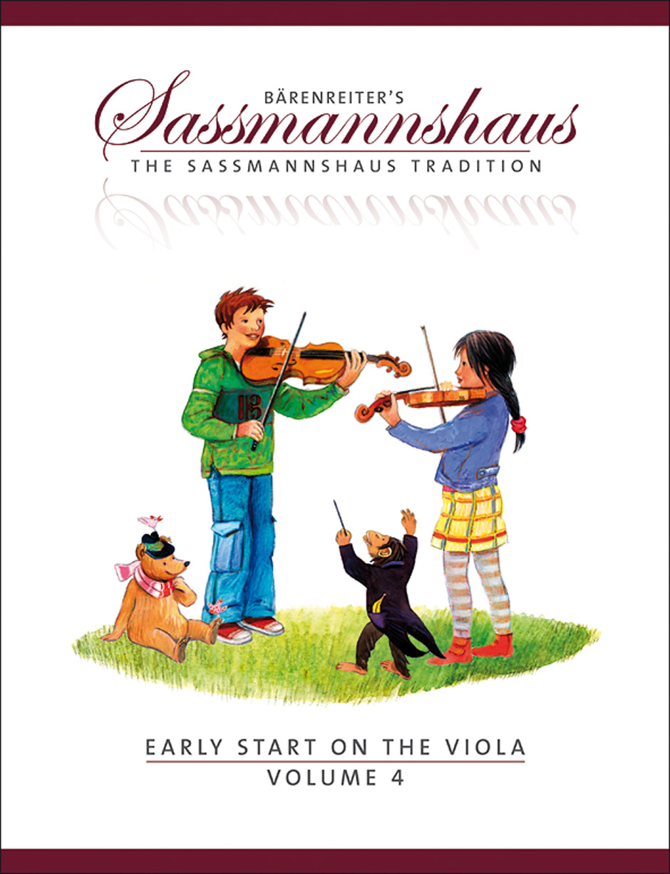 Cover: 9790006539314 | Early Start 4 | A viola method for children | Egon Sassmannshaus