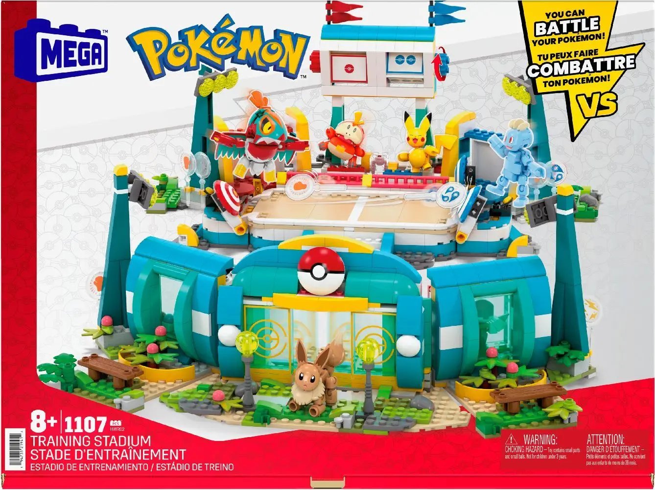 Cover: 194735219414 | MEGA Pokémon Trainingsstadion | Karton | HWR82 | 2024 | Mattel