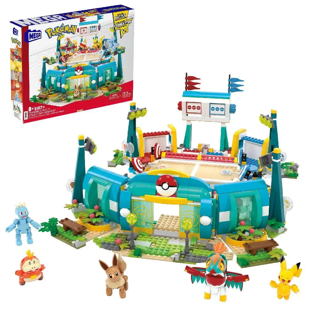 Bild: 194735219414 | MEGA Pokémon Trainingsstadion | Karton | HWR82 | 2024 | Mattel