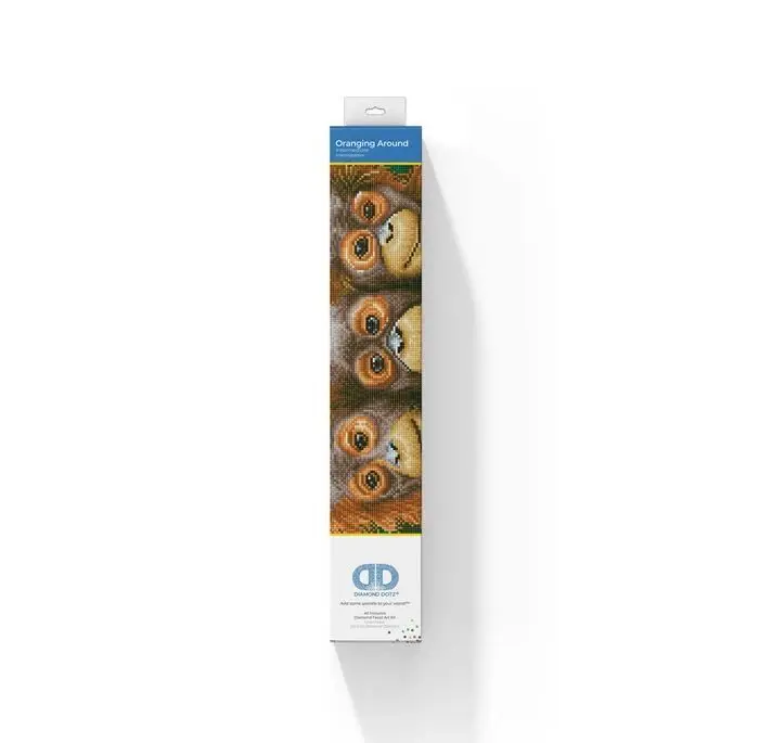 Bild: 4897073249414 | DIAMOND DOTZ - Diamond Painting Orang Utans | Kit (Bastelset) | 2025