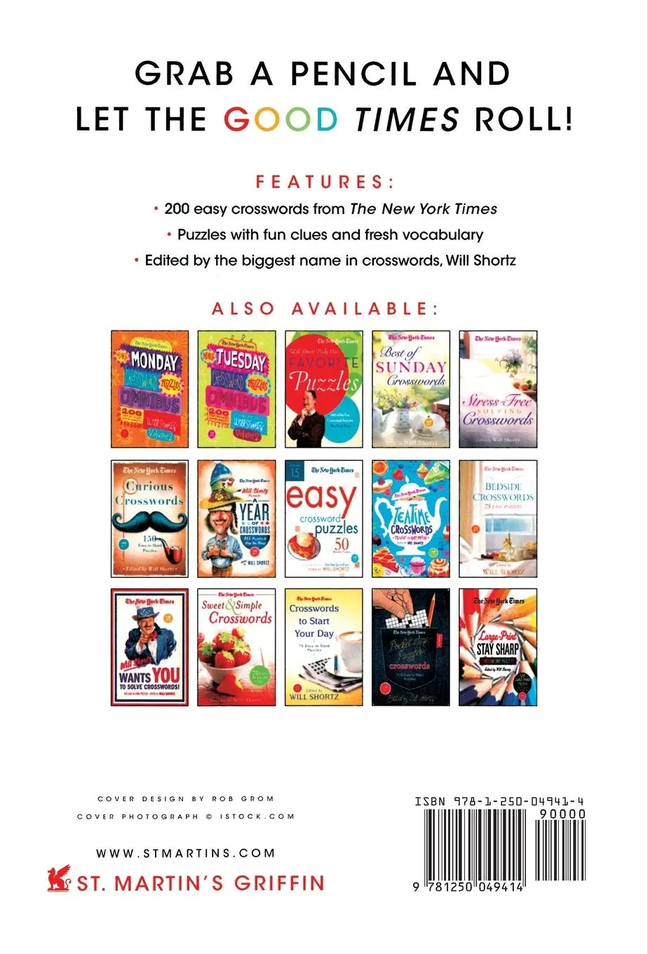 Rückseite: 9781250049414 | Will Shortz Presents Good Times Crosswords | The New York Times | Buch