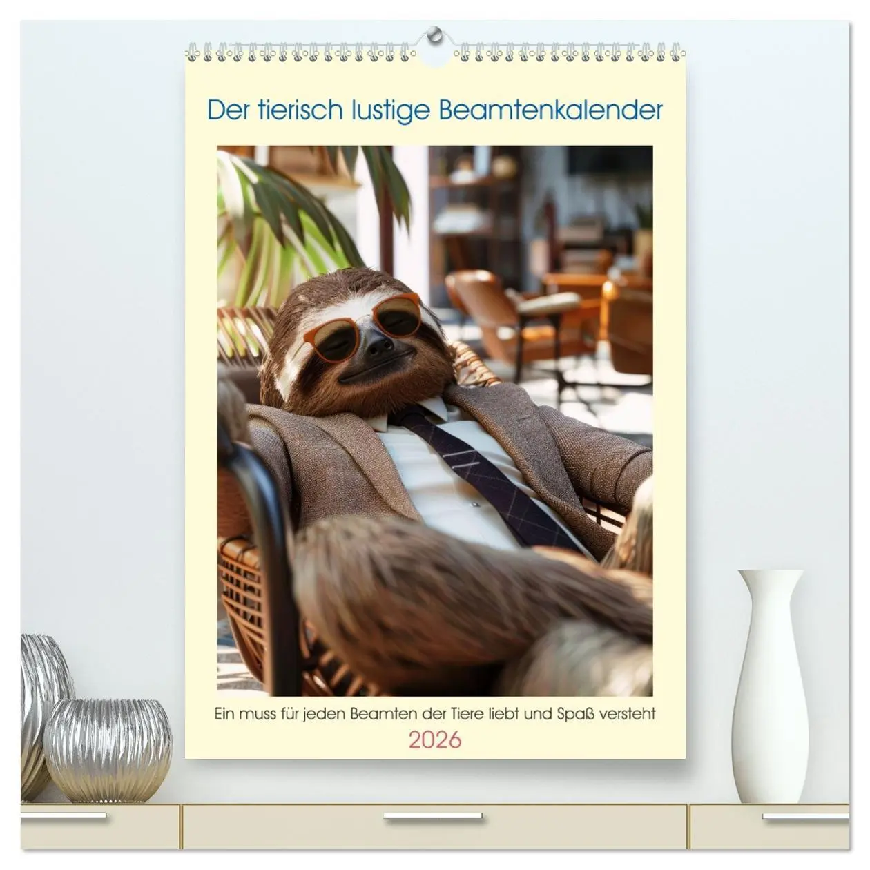 Cover: 9783516259414 | Der tierisch lustige Beamtenkalender (hochwertiger Premium...