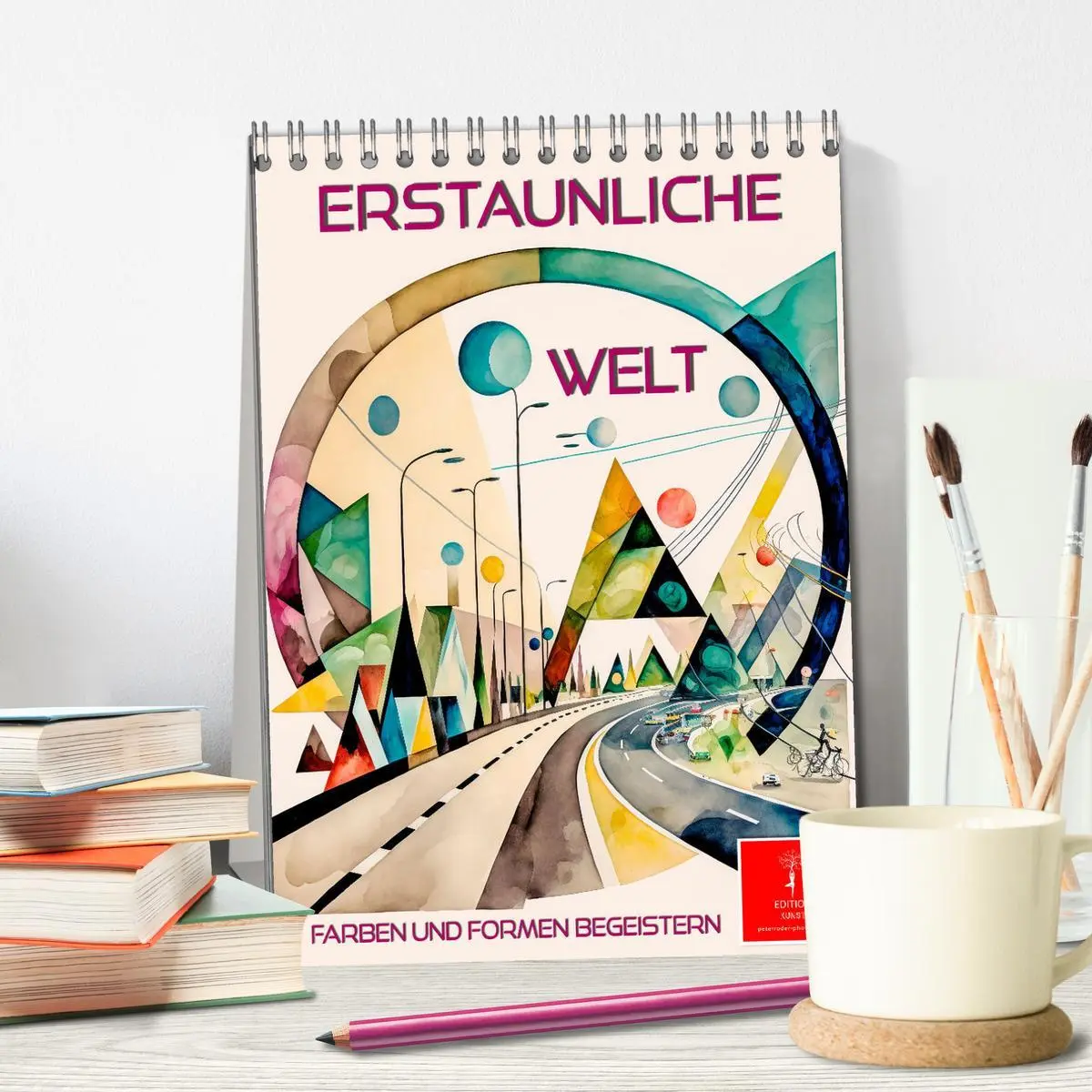Bild: 9783516329414 | Erstaunliche Welt (Tischkalender 2026 DIN A5 hoch), CALVENDO...