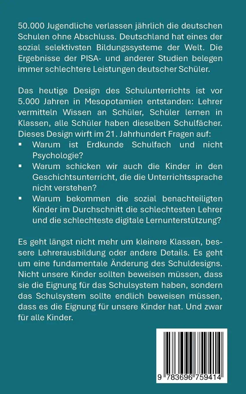 Rückseite: 9783696759414 | Das PISAster | Stefan Winter (u. a.) | Taschenbuch | 168 S. | Deutsch