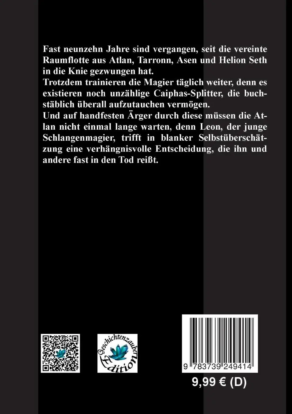 Rückseite: 9783739249414 | Leon - Der Schlangenmagier von Tarronn | Sina Blackwood | Taschenbuch