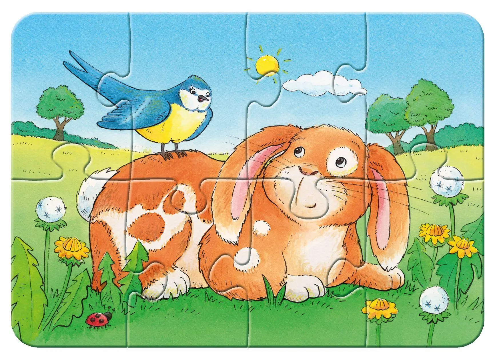 Bild: 4005556069514 | Niedliche Haustiere. My first Puzzle. 4 Motive | Spiel | 06951 | 2017
