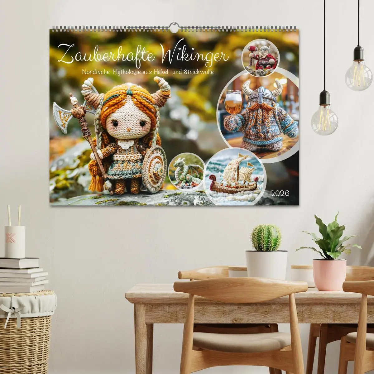Bild: 9783457399514 | Zauberhafte Wikinger - Nordische Mythologie aus Häkel- und...