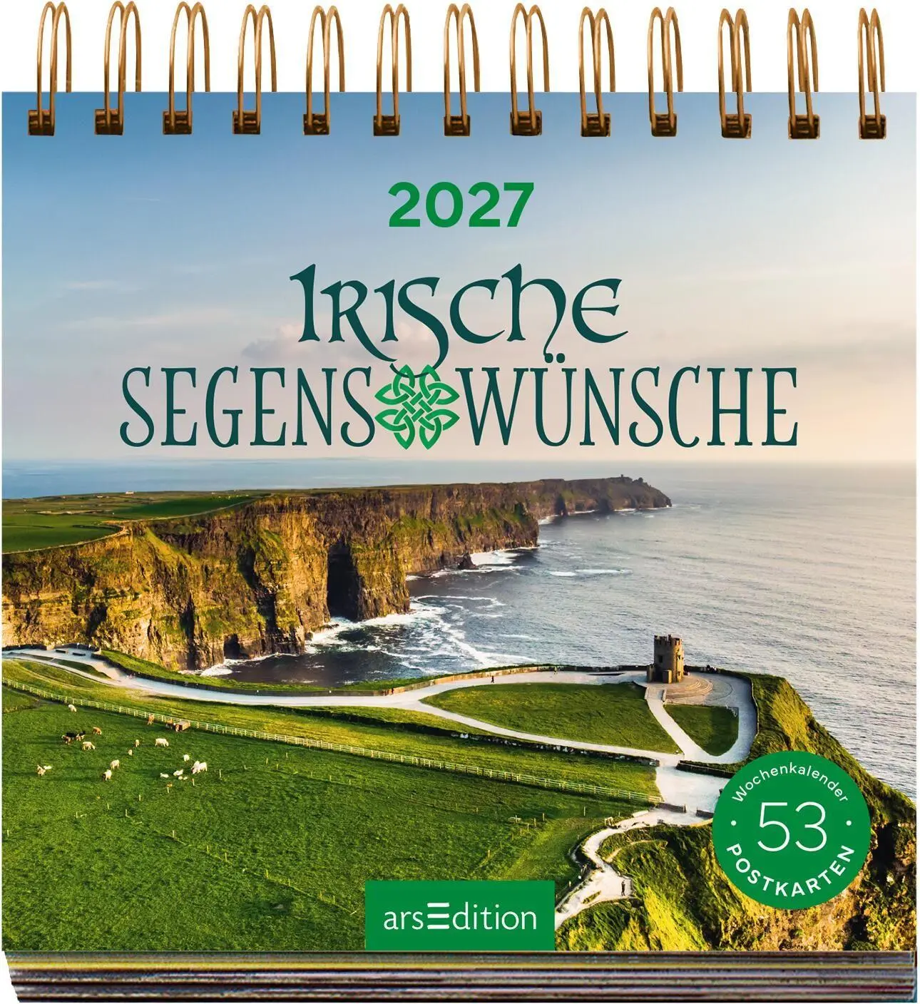 Bild: 4014489139614 | Postkartenkalender Irische Segenswünsche 2027 | Kalender | 108 S.