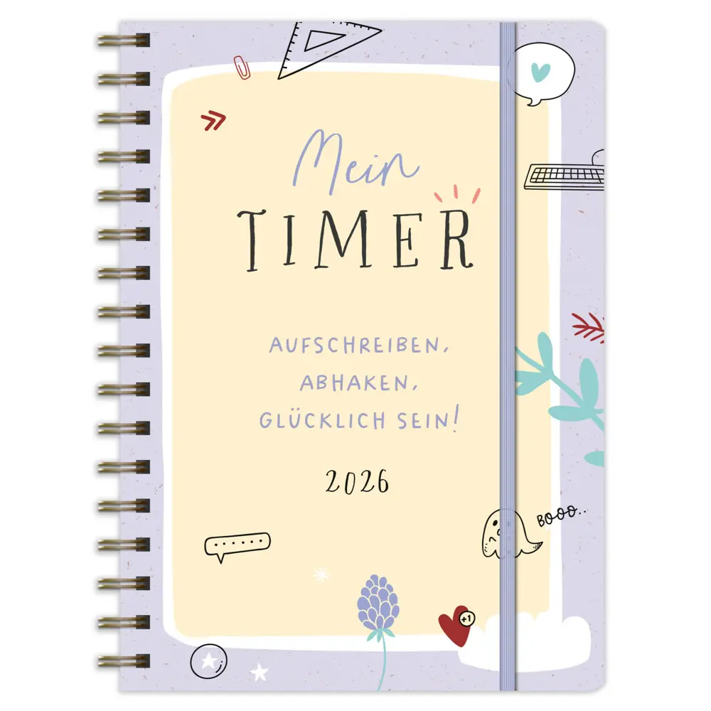 Cover: 4260188019614 | Mein Timer 2026 - Aufschreiben, abhaken, glücklich sein! | Kalender