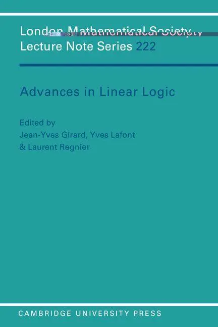Cover: 9780521559614 | Advances in Linear Logic | Jean-Yves Girard | Taschenbuch | Englisch