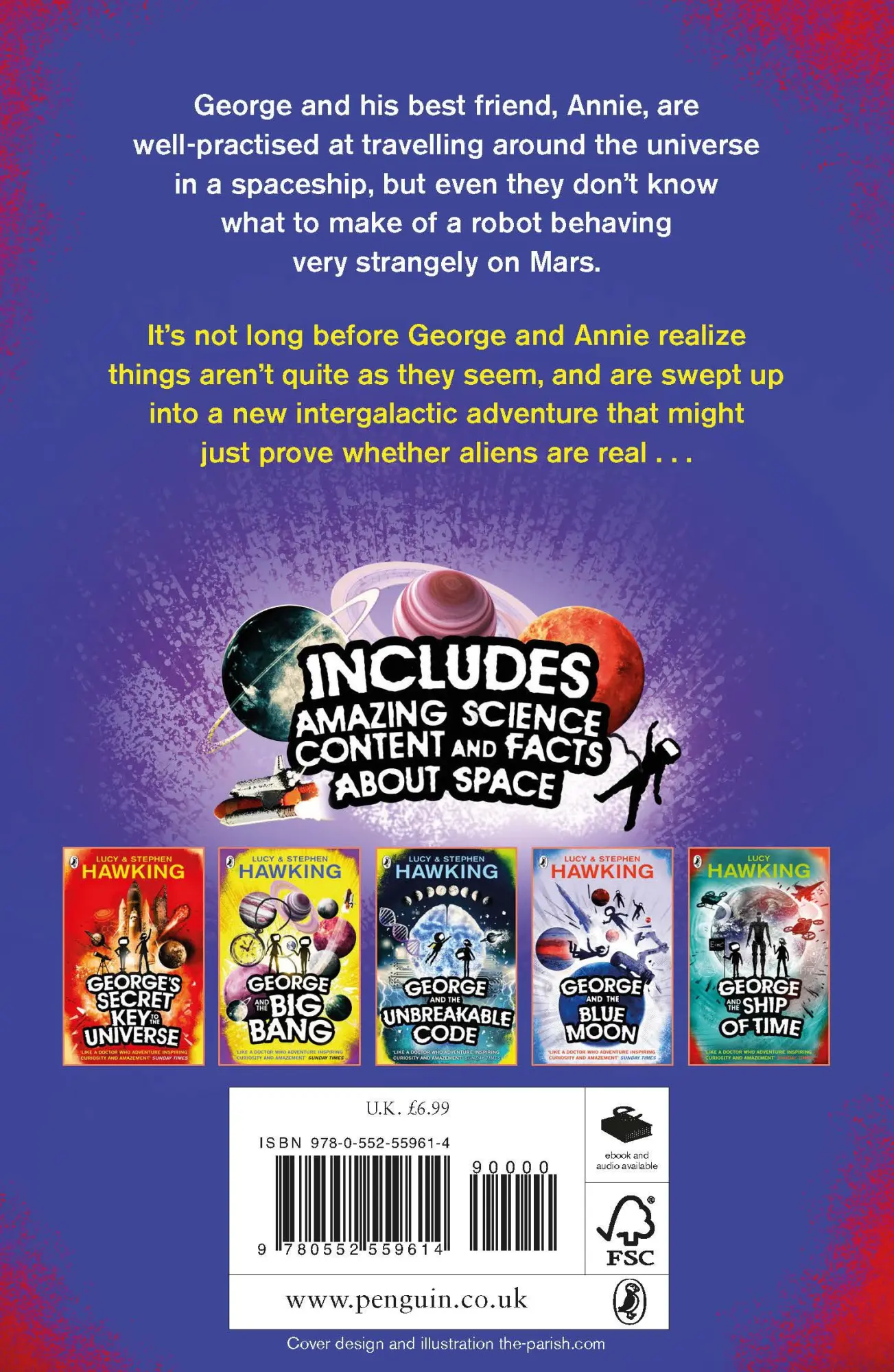 Rückseite: 9780552559614 | George's Cosmic Treasure Hunt | Lucy Hawking | Taschenbuch | 299 S.