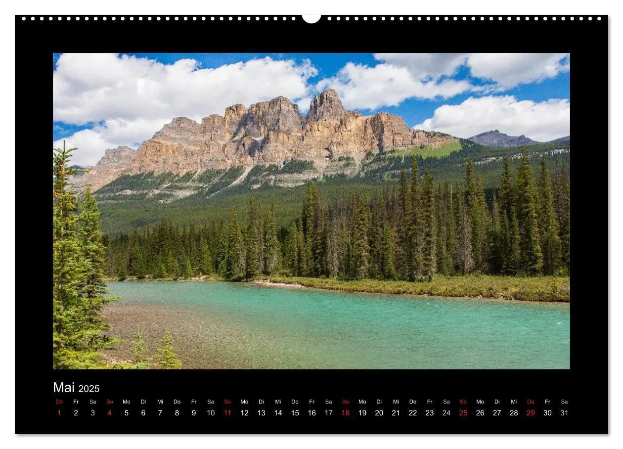 Bild: 9783435679614 | KANADA - Rocky Mountains (Wandkalender 2025 DIN A2 quer), CALVENDO...