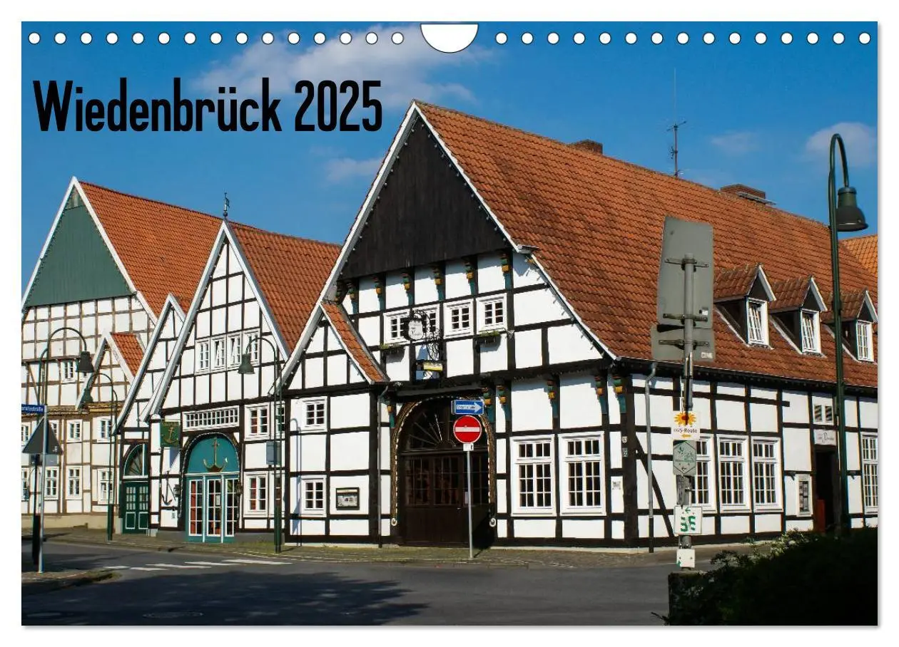 Cover: 9783435749614 | Wiedenbrück 2025 (Wandkalender 2025 DIN A4 quer), CALVENDO...