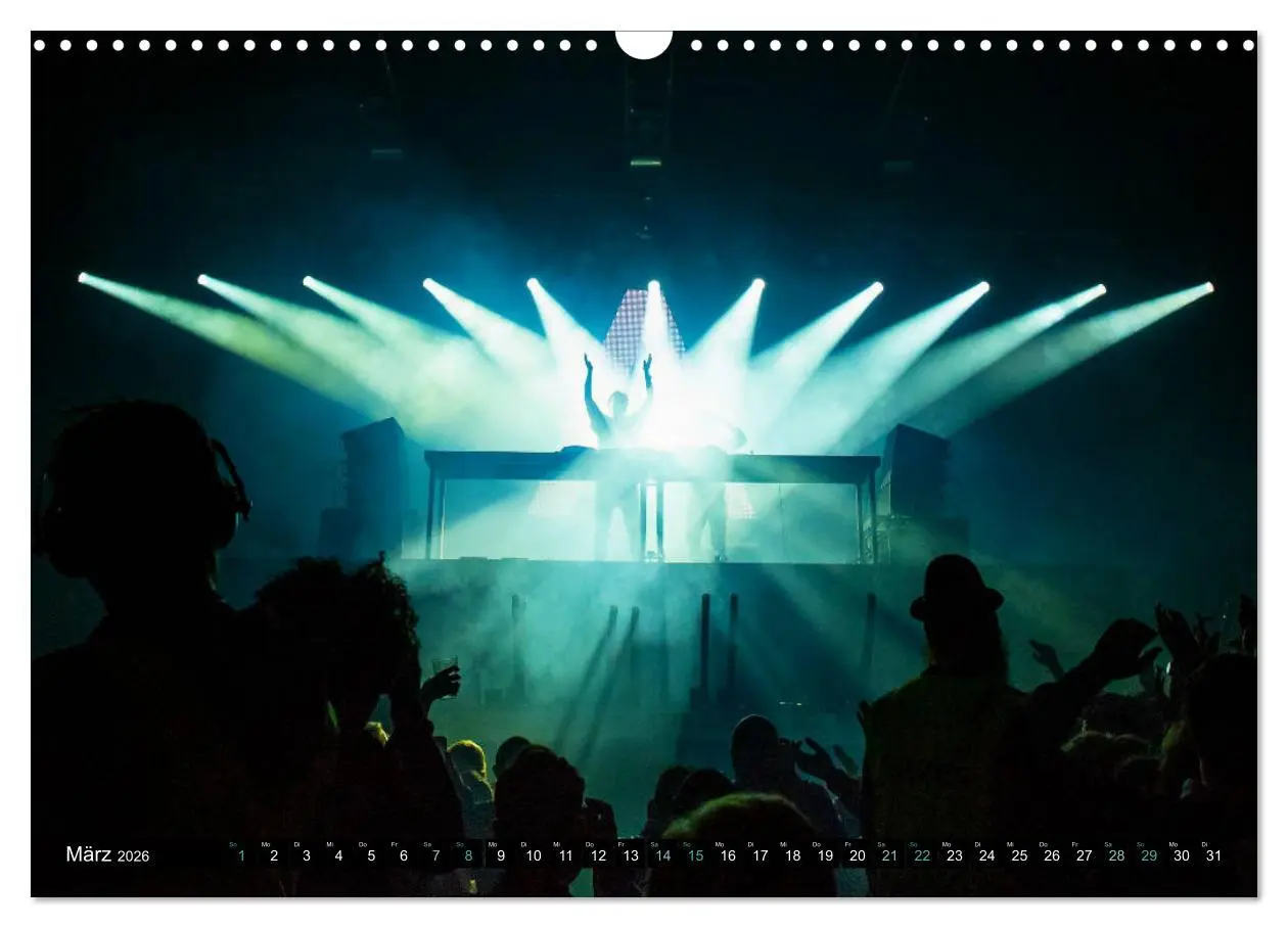 Bild: 9783457839614 | DJ Liveact (Wandkalender 2026 DIN A3 quer), CALVENDO Monatskalender