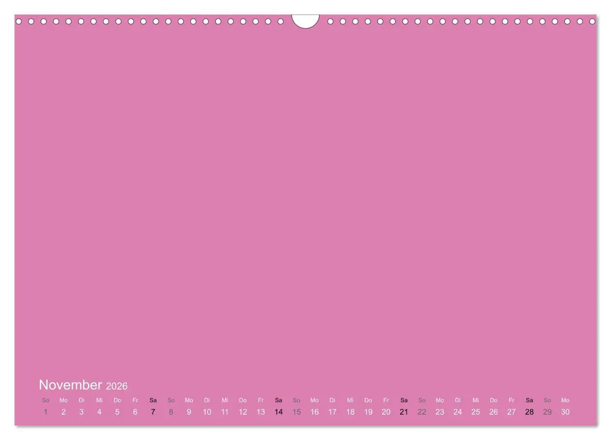Bild: 9783516169614 | Bastelkalender - Pink (Wandkalender 2026 DIN A3 quer), CALVENDO...