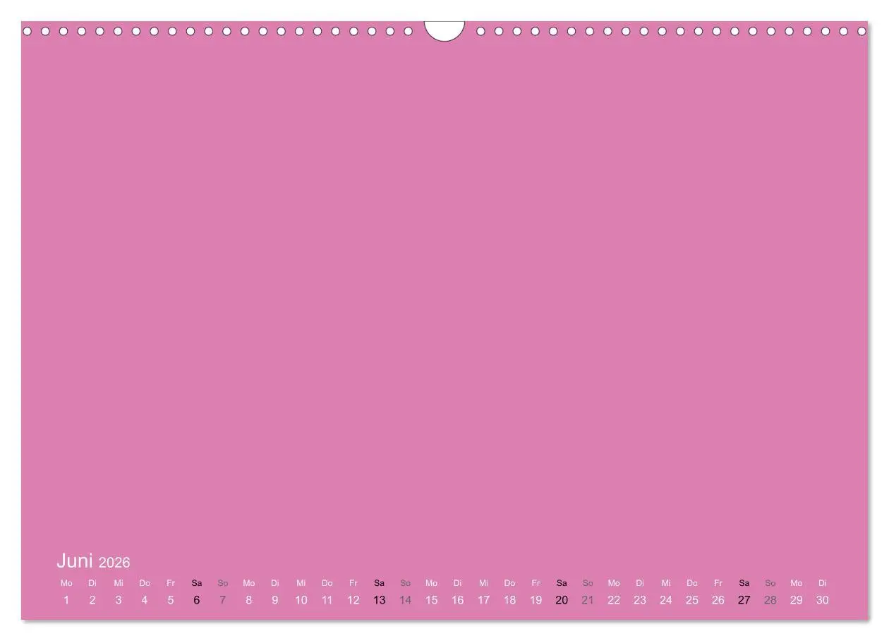 Bild: 9783516169614 | Bastelkalender - Pink (Wandkalender 2026 DIN A3 quer), CALVENDO...