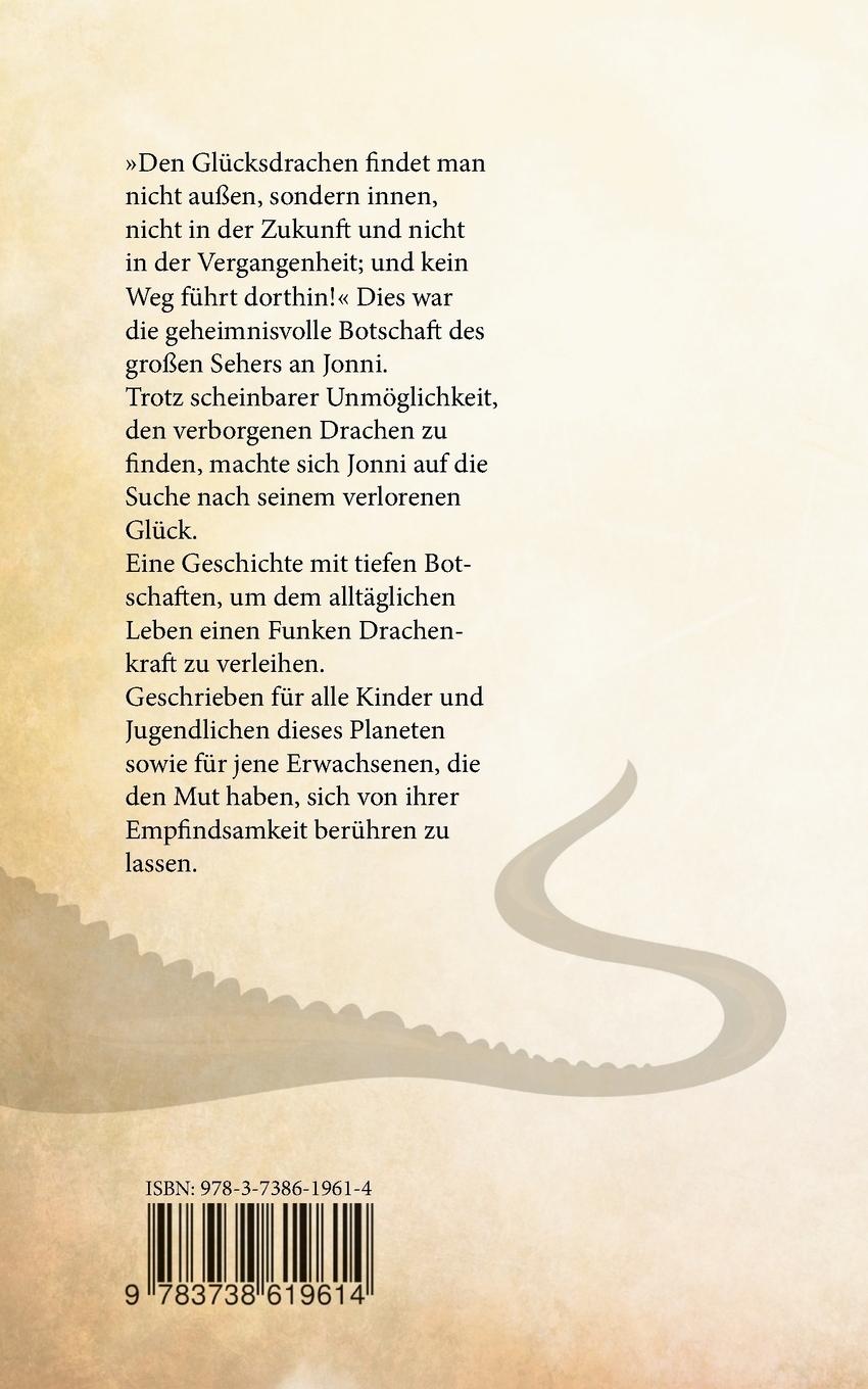 Rückseite: 9783738619614 | Jonni und der Glücksdrache | Johannes Schmidtner | Taschenbuch | 40 S.
