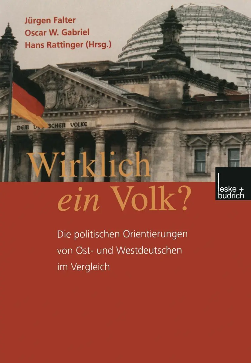 Cover: 9783810029614 | Wirklich ein Volk? | Jürgen W. Falter (u. a.) | Taschenbuch | 711 S.