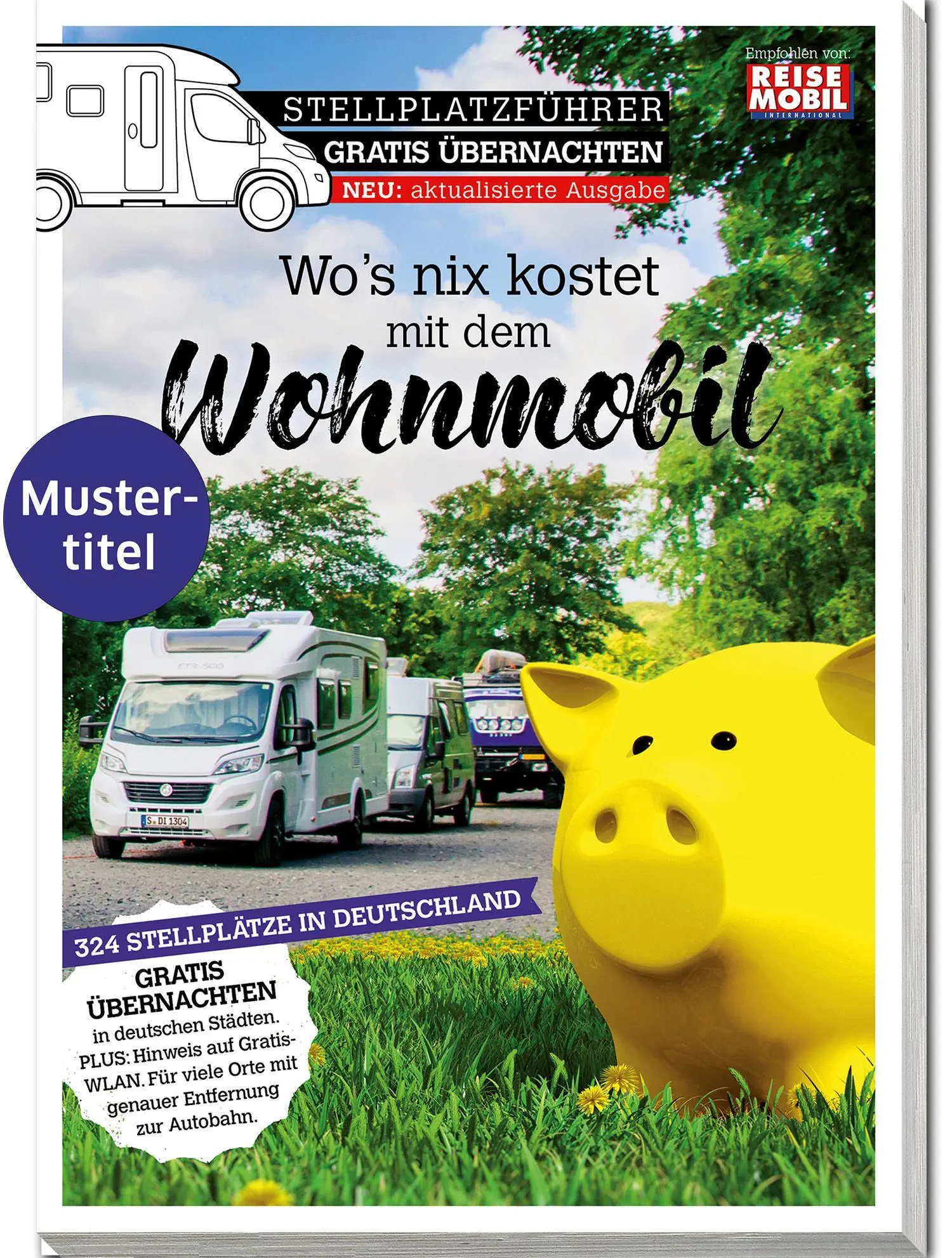 Cover: 9783948979614 | Stellplatzführer Gratis Übernachten | Reisemobil International | Buch