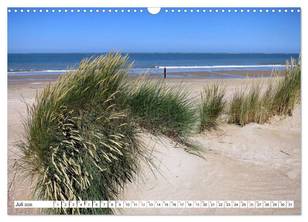 Bild: 9783516229714 | Ouddorp - Nordseeperle (Wandkalender 2026 DIN A3 quer), CALVENDO...
