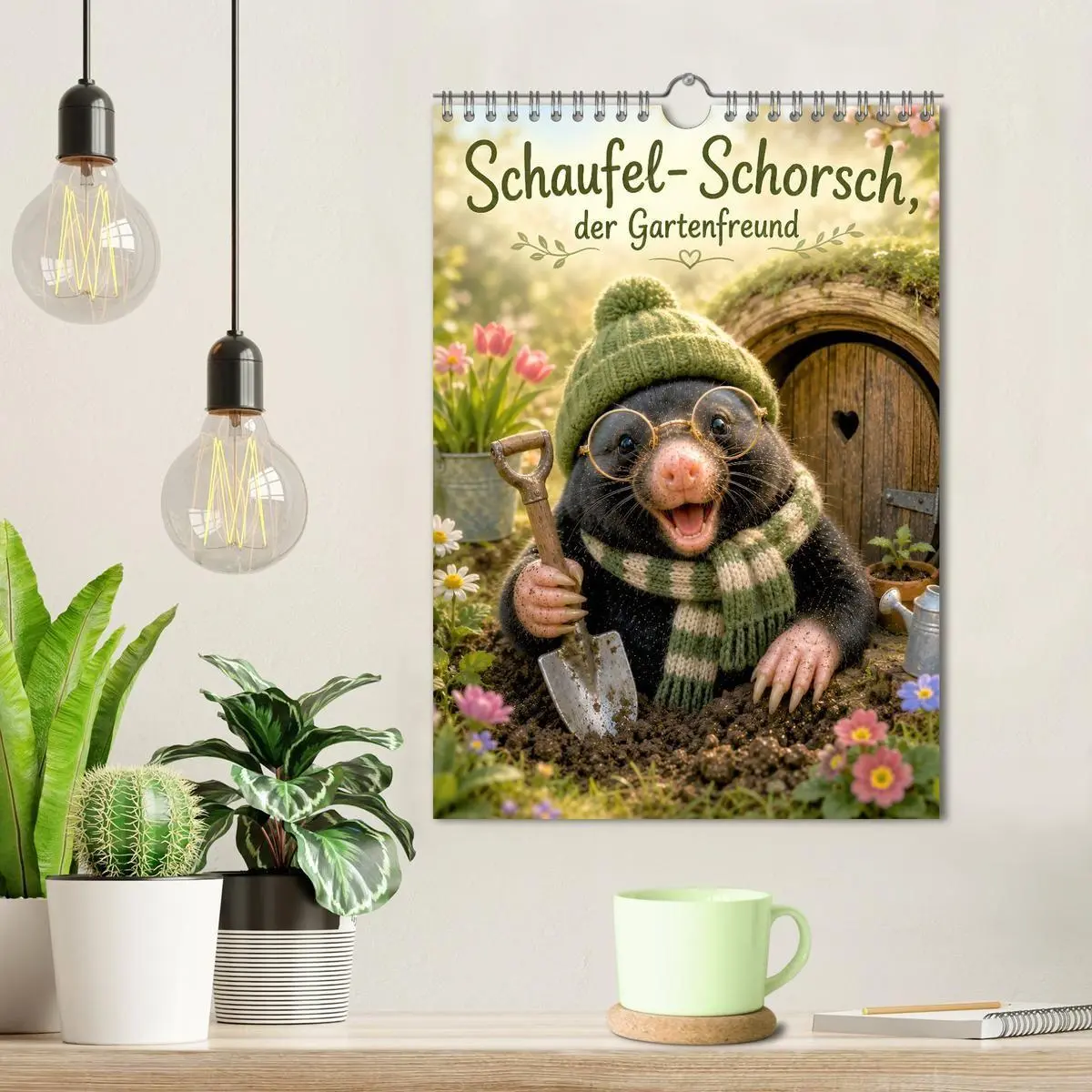 Bild: 9783594379714 | Schaufel-Schorsch der Gartenfreund (Wandkalender 2027 DIN A4 hoch),...