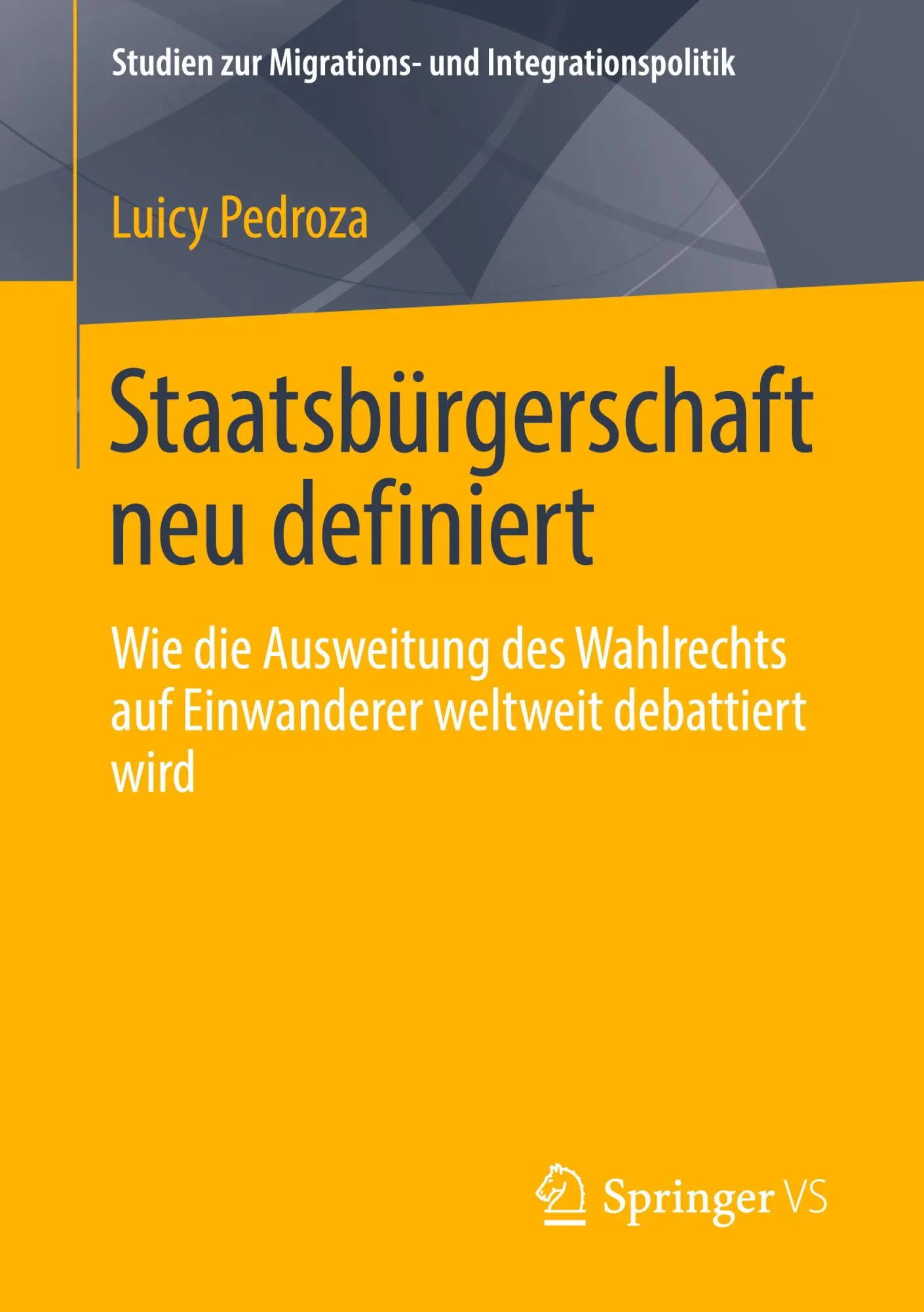 Cover: 9783658349714 | Staatsbürgerschaft neu definiert | Luicy Pedroza | Taschenbuch | xx