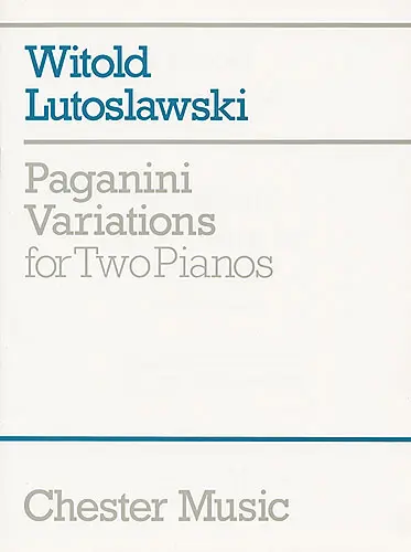 Cover: 9780711929814 | Paganini Variations for Two Pianos | Witold Lutoslawski | Taschenbuch