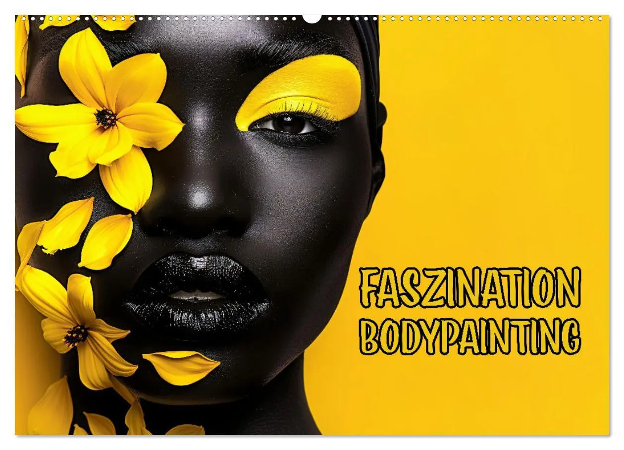Cover: 9783457369814 | Faszination Bodypainting (Wandkalender 2026 DIN A2 quer), CALVENDO...