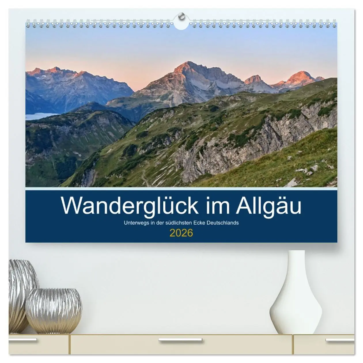 Cover: 9783457679814 | Wanderglück im Allgäu (hochwertiger Premium Wandkalender 2026 DIN...