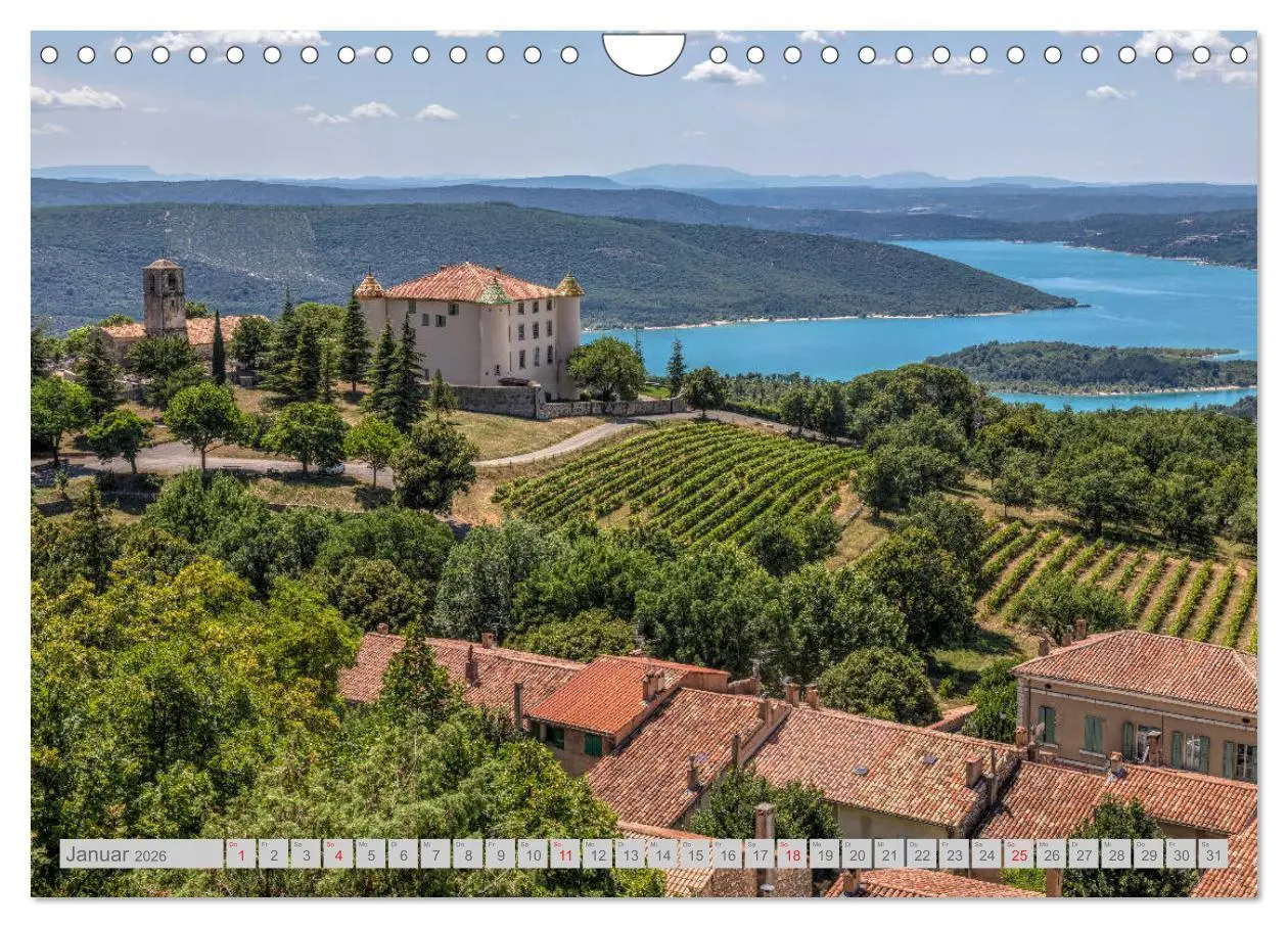 Bild: 9783457819814 | Provence, der sinnliche Süden Frankreichs (Wandkalender 2026 DIN A4...