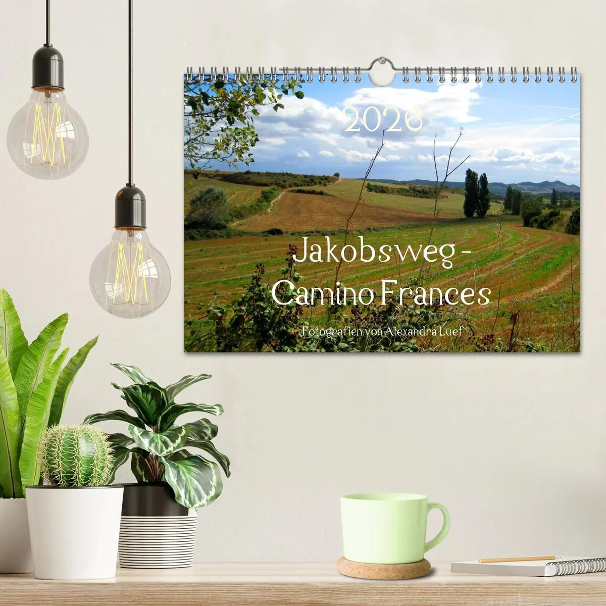 Bild: 9783516079814 | Jakobsweg - Camino Frances (Wandkalender 2026 DIN A4 quer),...